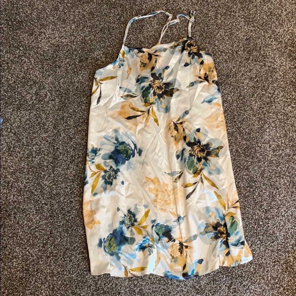 Silk night gown